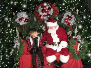 Children had the opportunity to tell Santa what they were wishing for this Chritmas in Seaside Nov. 28.