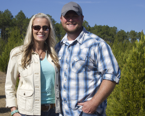 Linda and Cody Strickland welcome you to Strickland's Christmas Tree Farm in DeFuniak Springs. Lori Ceier/Walton Outdoors