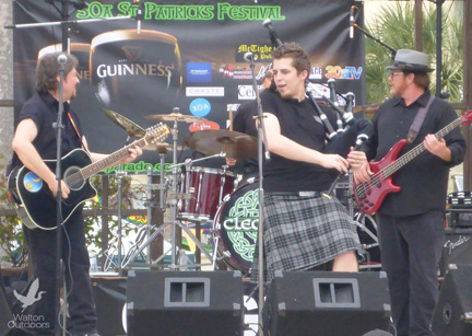 CLEGHORN will be one of the featured bands at the St. Patrick's Day fest.