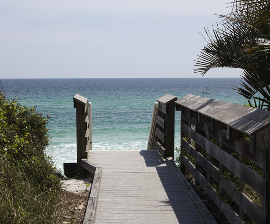 Live Oak Beach access in Seagrove Beach. One of the several accesses donated to Walton County by the McGees. Lori Ceier/Walton Outdoors