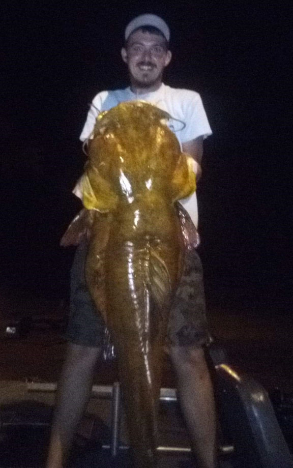 New state record flathead catfish caught in Yellow River - Walton